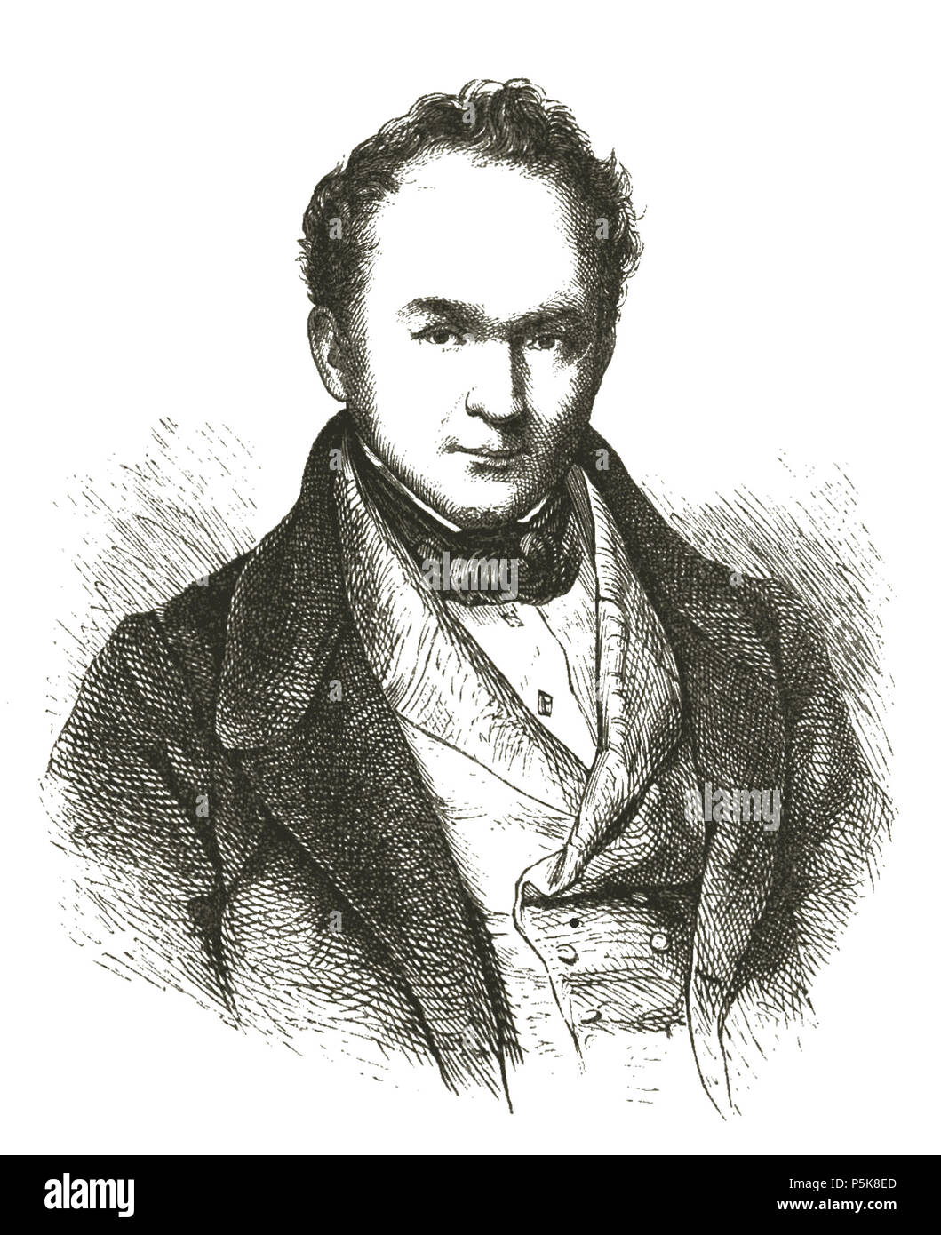 61 Adolf Bäuerle 1856 Illustrirte Zeitung Banque D'Images