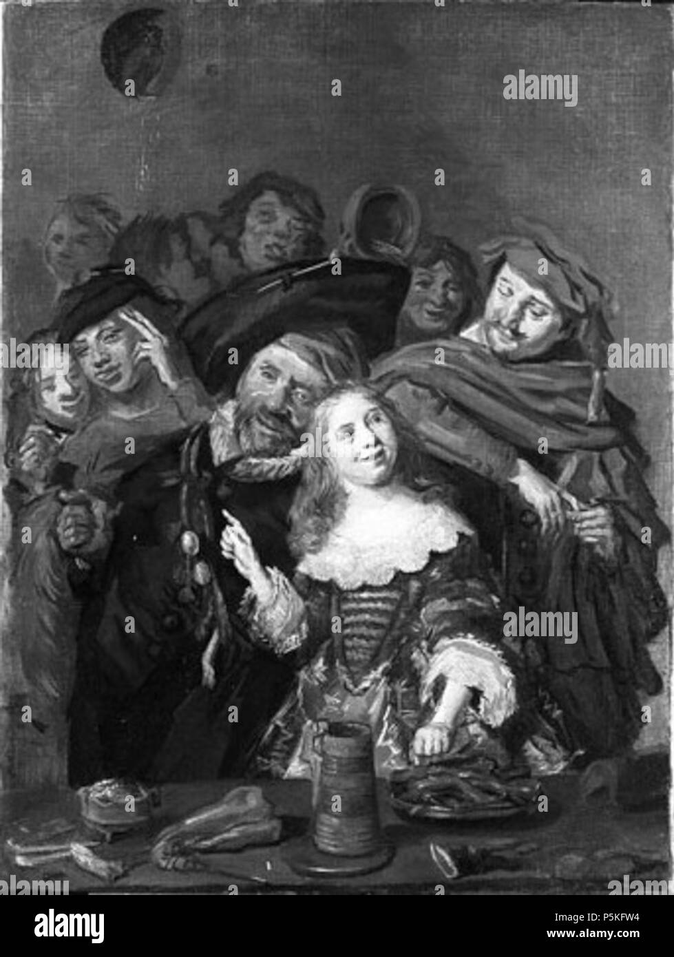 N/A. Anglais : Le Mardi Gras revelers . 17e siècle. Après Frans Hals (1582/1583-1666) Noms alternatifs Frans Franchoisz Hals peintre et dessinateur néerlandais Description Date de naissance/décès 1582 ou 1583 26 août 1666 Lieu de naissance/décès Anvers Haarlem période de travail entre 1603 et 1666 circa circa lieu d'Haarlem contrôle d'autorité : Q167654 VIAF:100165653 ISNI:0000 0001 1453 225X ULAN:500027794 RCAC:n78091972 ALN:35164870 65 WorldCat après Frans Hals - Le Mardi Gras revelers NK1564 Banque D'Images
