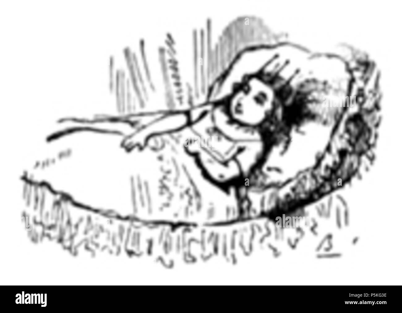 Alexandre Dumas - 79 Historja Dziadka do Orzechów str 74 Banque D'Images