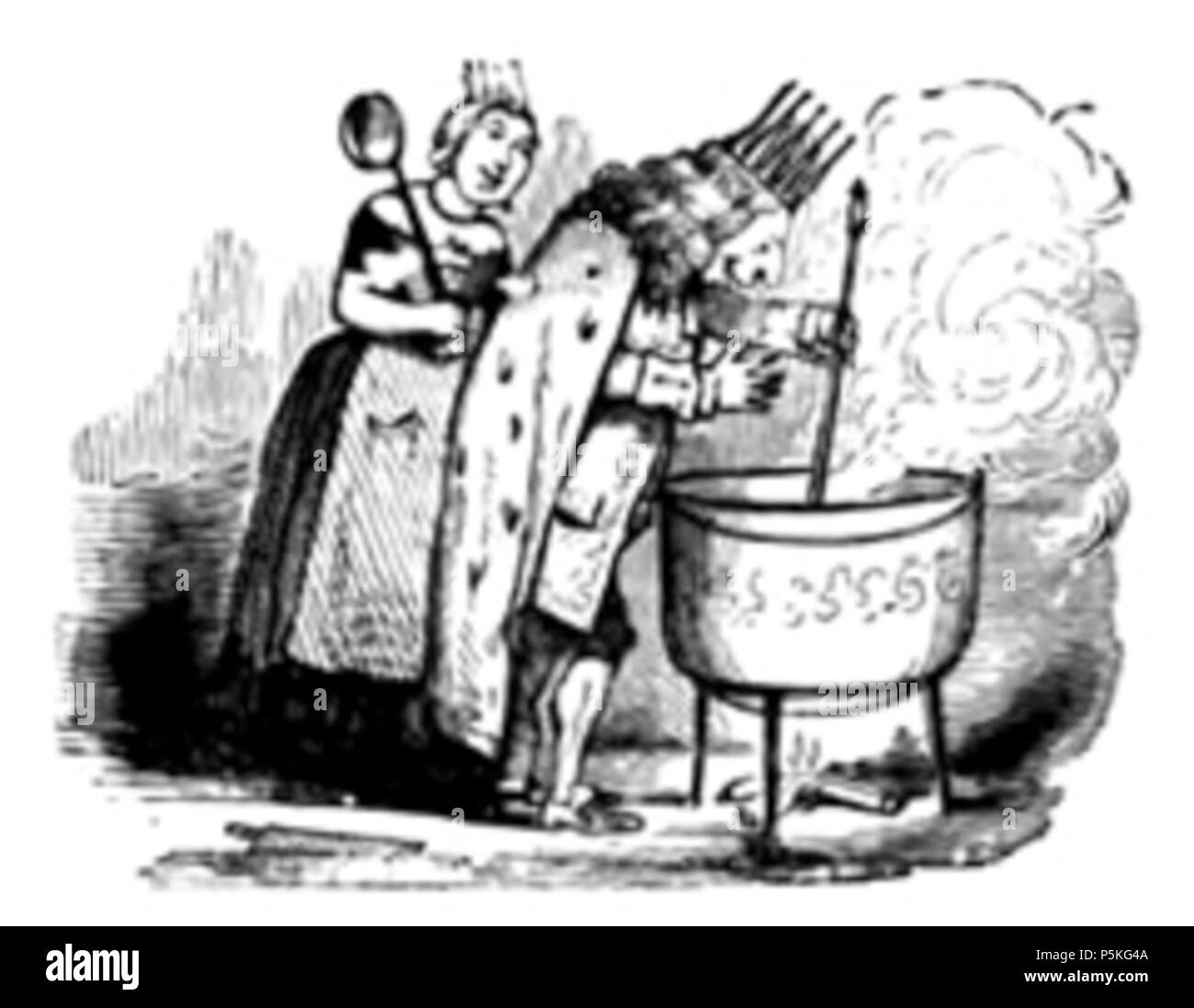 Alexandre Dumas - 79 Historja Dziadka do Orzechów str 83 Banque D'Images