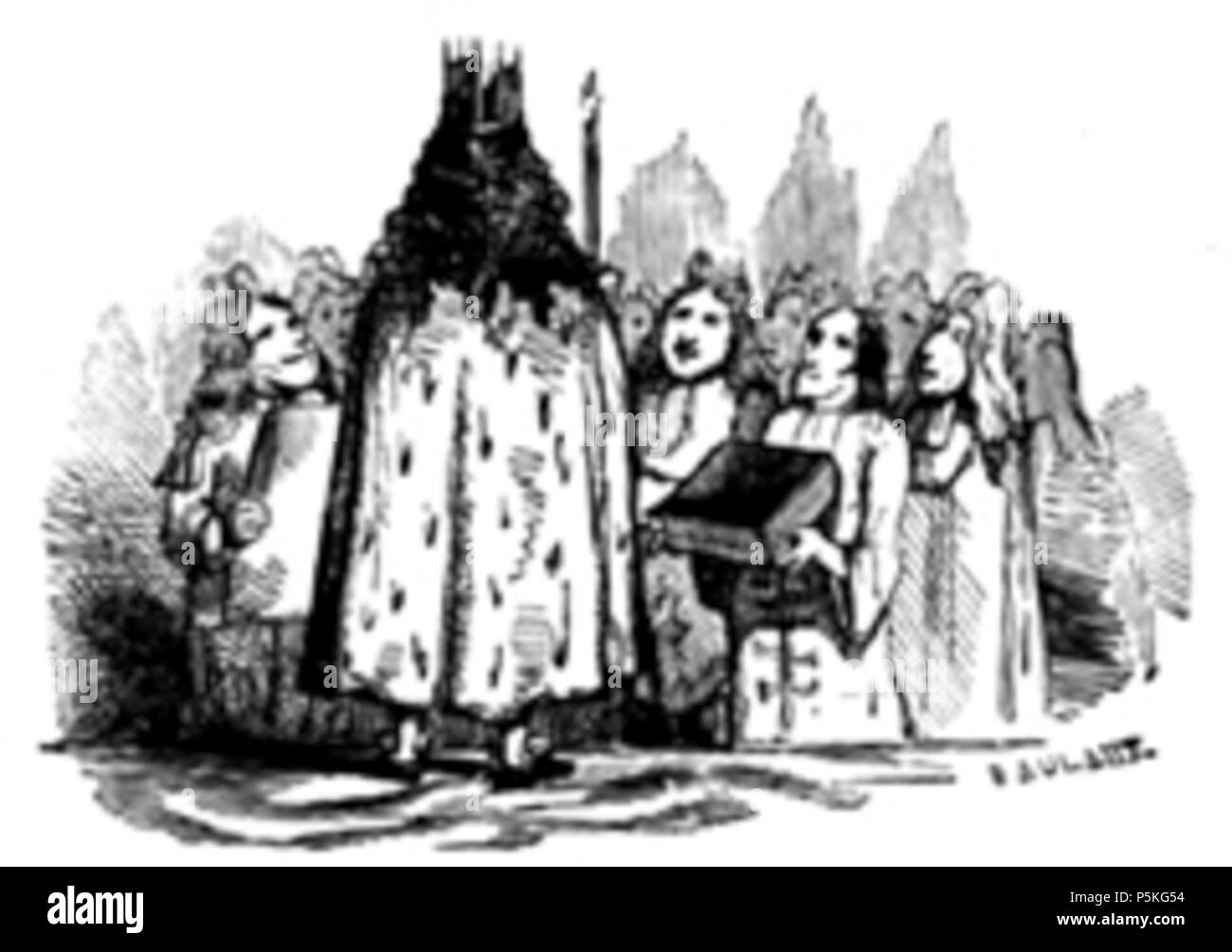 Alexandre Dumas - 79 Historja Dziadka do Orzechów str 951 Banque D'Images