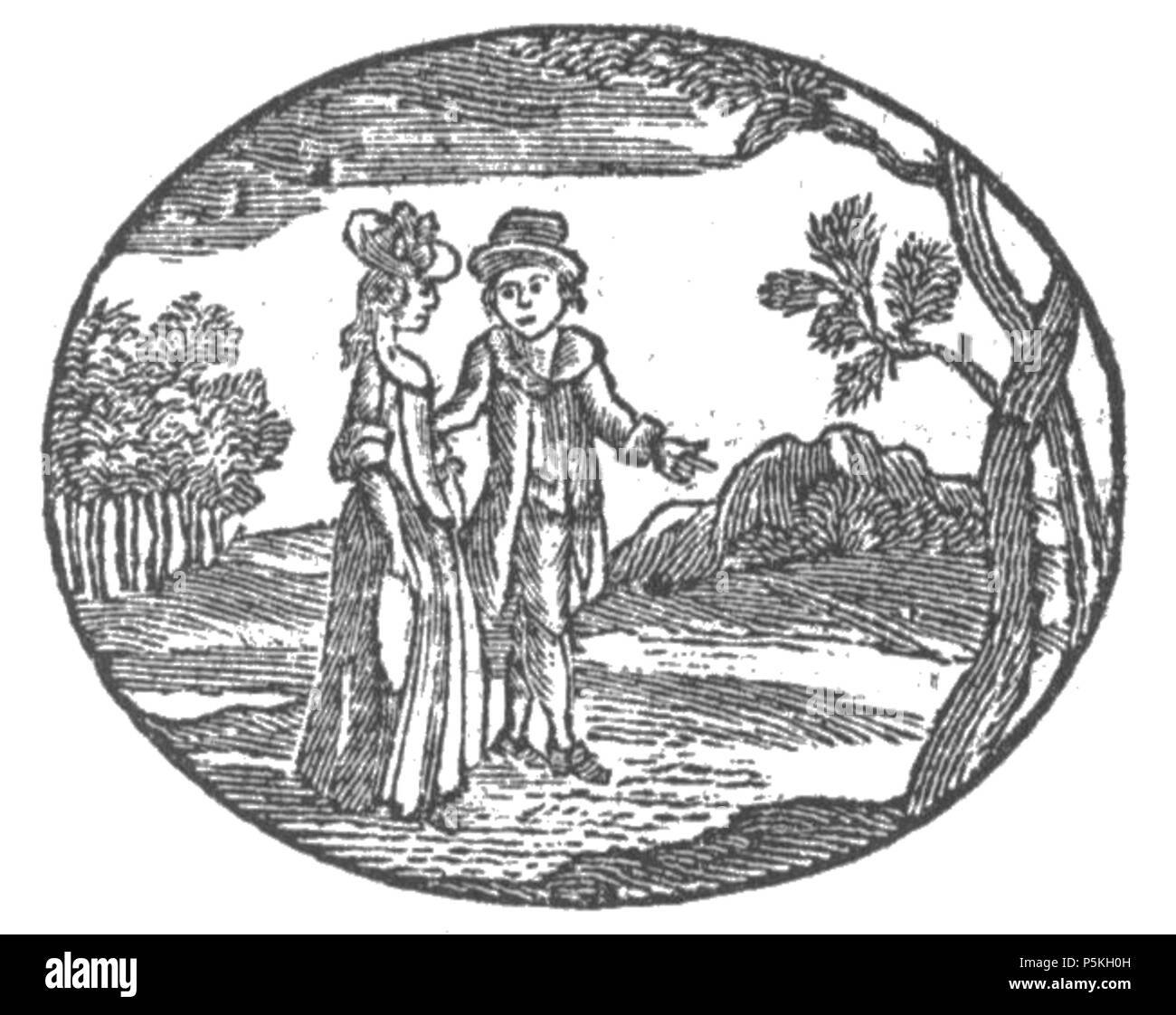 87 l'ALPP - Comportement à l'étranger Banque D'Images