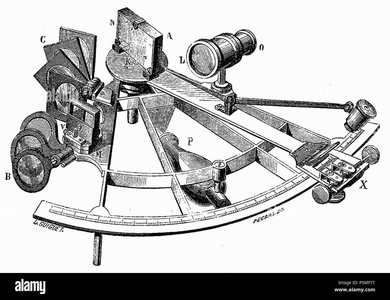 François Arago 118 Astronomie Populaire T4 djvu 0770 Fig361 Banque D'Images