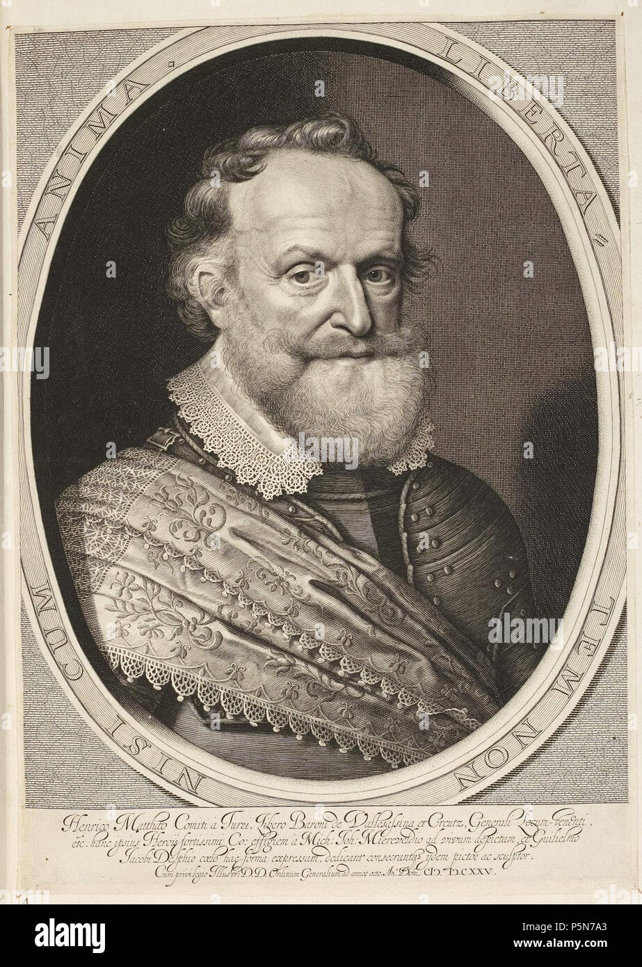 N/A. Grafik aus dem Klebeband Nr. der 1 Waldeckschen Hofbibliothek Fürstlich Arolsen Motiv : Heinrich Matthias von Thurn, einer der böhmischen Hauptführer des Aufstandes gegen Ferdinand II. 1625. Willem Jacobsz Delff (1580-1638) Noms alternatifs Willem Jacobsz. Delfft Guglielmus Delphius, Jacobus Description peintre, dessinateur et graveur Date de naissance/décès entre 15 septembre 1580 et 15 novembre 1580 14 avril 1638 (enterré) Lieu de naissance/décès Delft Delft période de travail entre 1600 et 1638 circa circa lieu de travail de contrôle de l'autorité de Delft : Q807808 VIAF:66747348 Banque D'Images