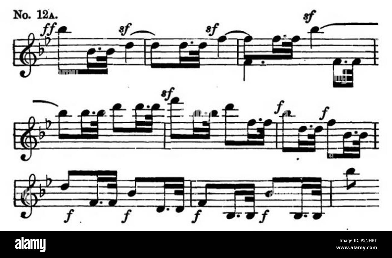 181 la Neuvième Symphonie de Beethoven (Grove) 21 Banque D'Images