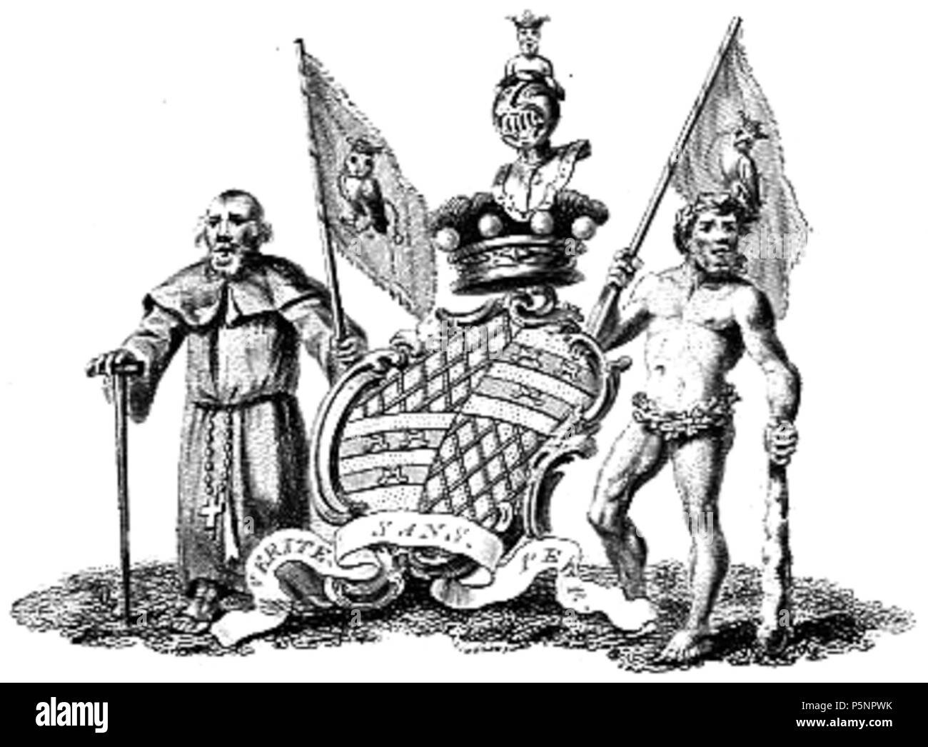 172 Le Baron Middleton coa Banque D'Images