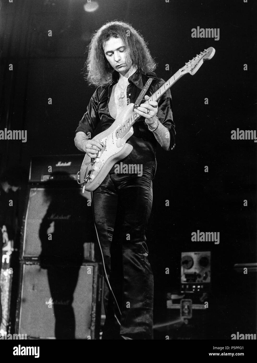 Ritchie Blackmore, Deep Purple, 1974 Banque D'Images