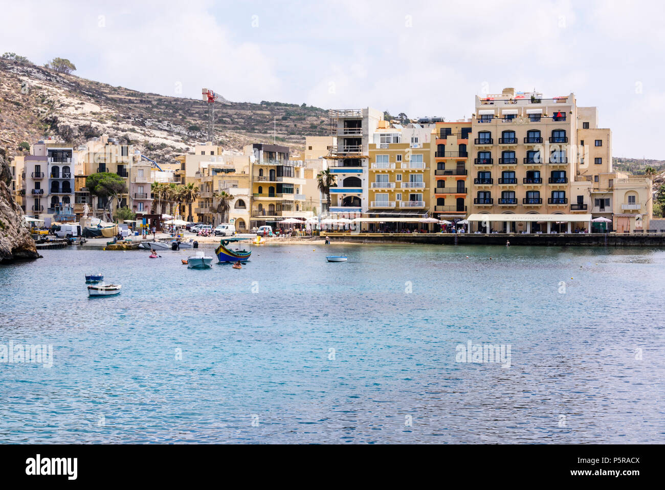 Baie de Xlendi Banque D'Images