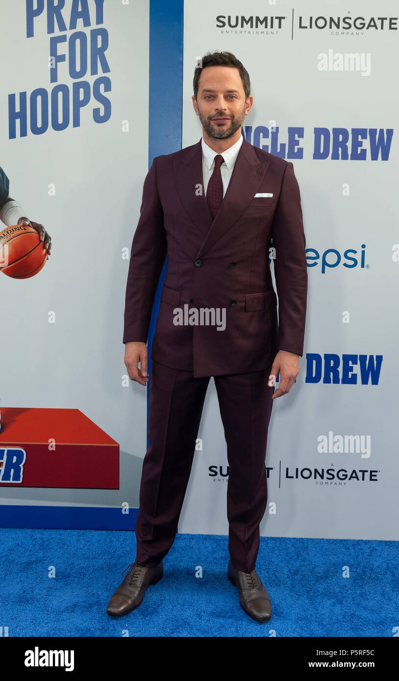 New York, États-Unis. 26 Juin, 2018. Nick Kroll assiste à l'oncle a appelé New York Premiere au Alice Tully Hall du Lincoln Center Crédit : Lev Radin/Pacific Press/Alamy Live News Banque D'Images