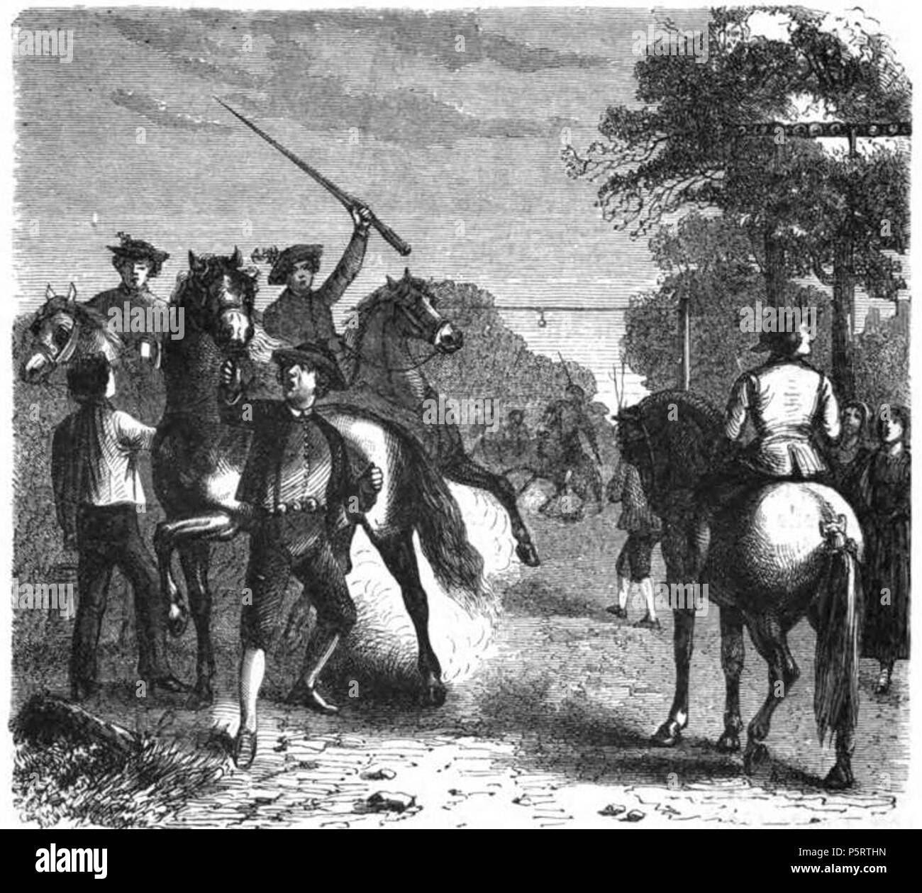 N/A. Dans Ringstechen Seeland . 1863. Das Jahr festliche inconnu 414 img184 dans Ringstechen Seeland Banque D'Images