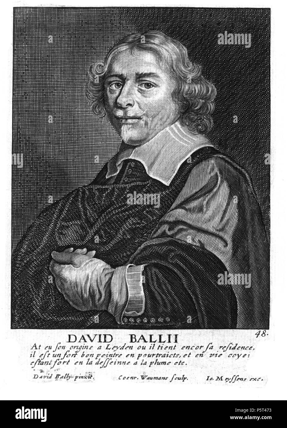 416 David Bailly - Het Gulden Cabinet Banque D'Images