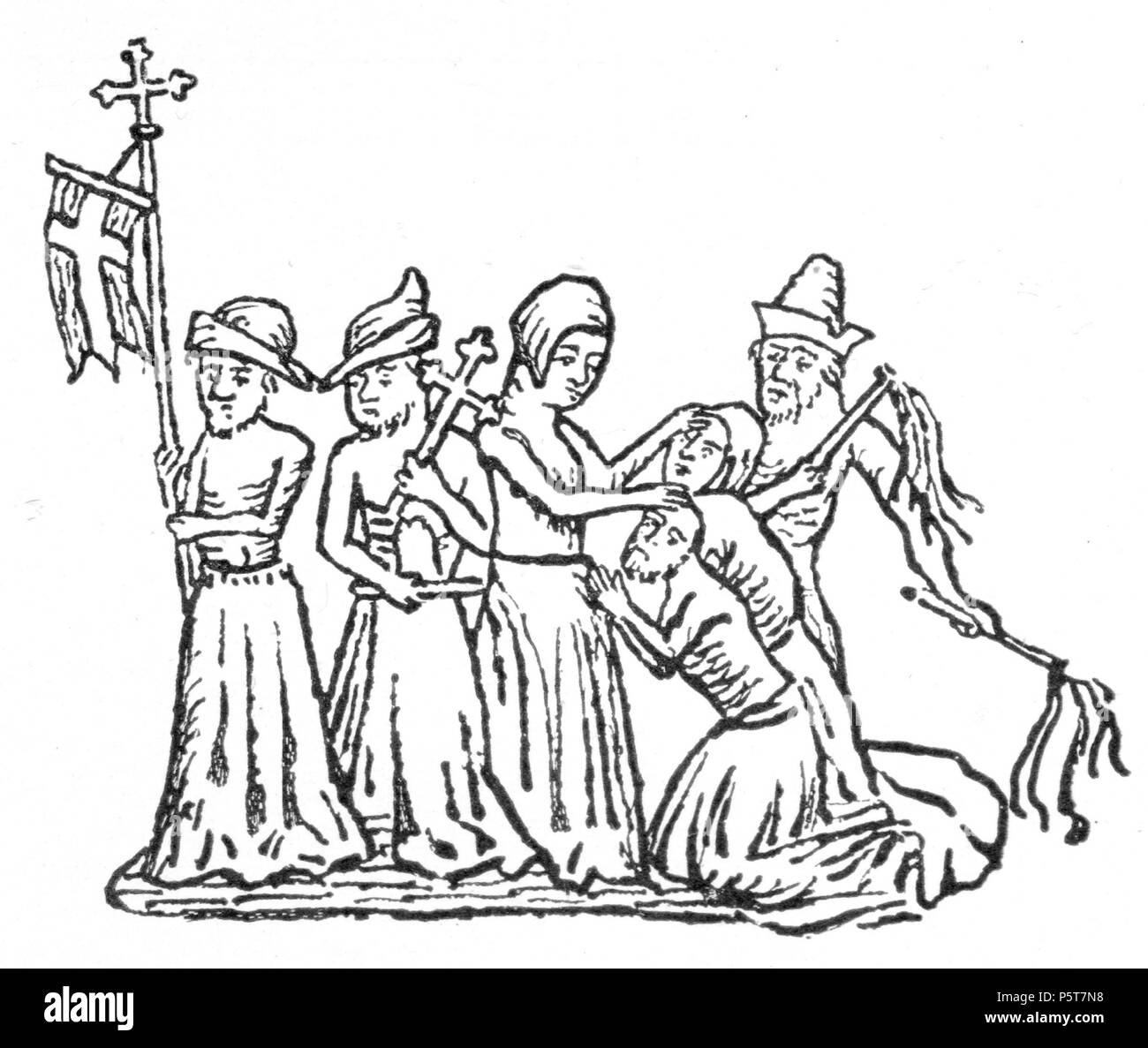 De 425 Kunstretninger Sindslidelser-Flagellanter smitsomme nyeste og Banque D'Images