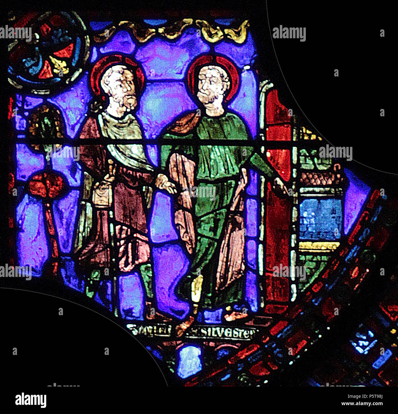 N/A. Histoire de Saint Silvestre - Histoire de St Sylvestre . Michelet- (talk) 06:37, 20 décembre 2016 (UTC) 333 Chartres-008 1c Banque D'Images