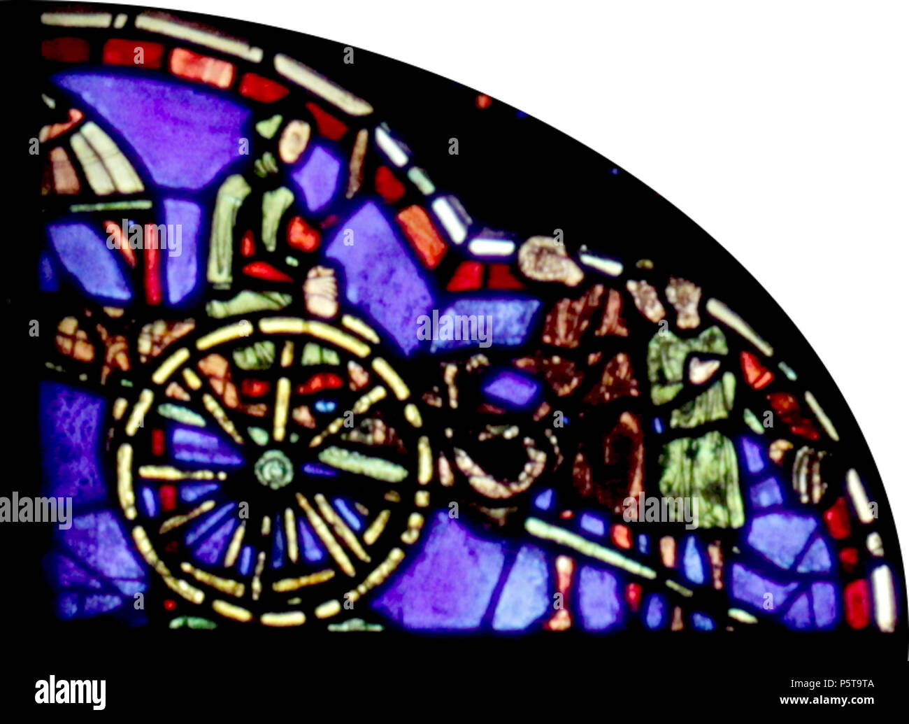 N/A. Des extraits du fichier:Chartres Vitrail-030-d rectifié.jpg . Michelet- (talk) 334 Chartres-030-d'un Poissoniers Banque D'Images