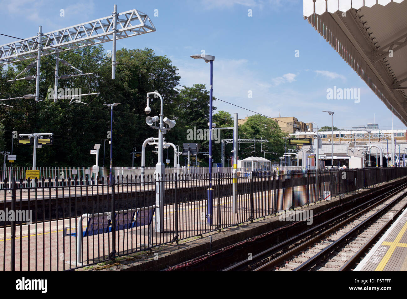 Les gares d'Ealing Broadway Banque D'Images