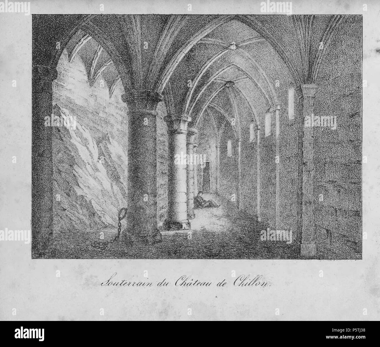 Souterrain du chateau de chillon Banque de photographies et d’images à ...