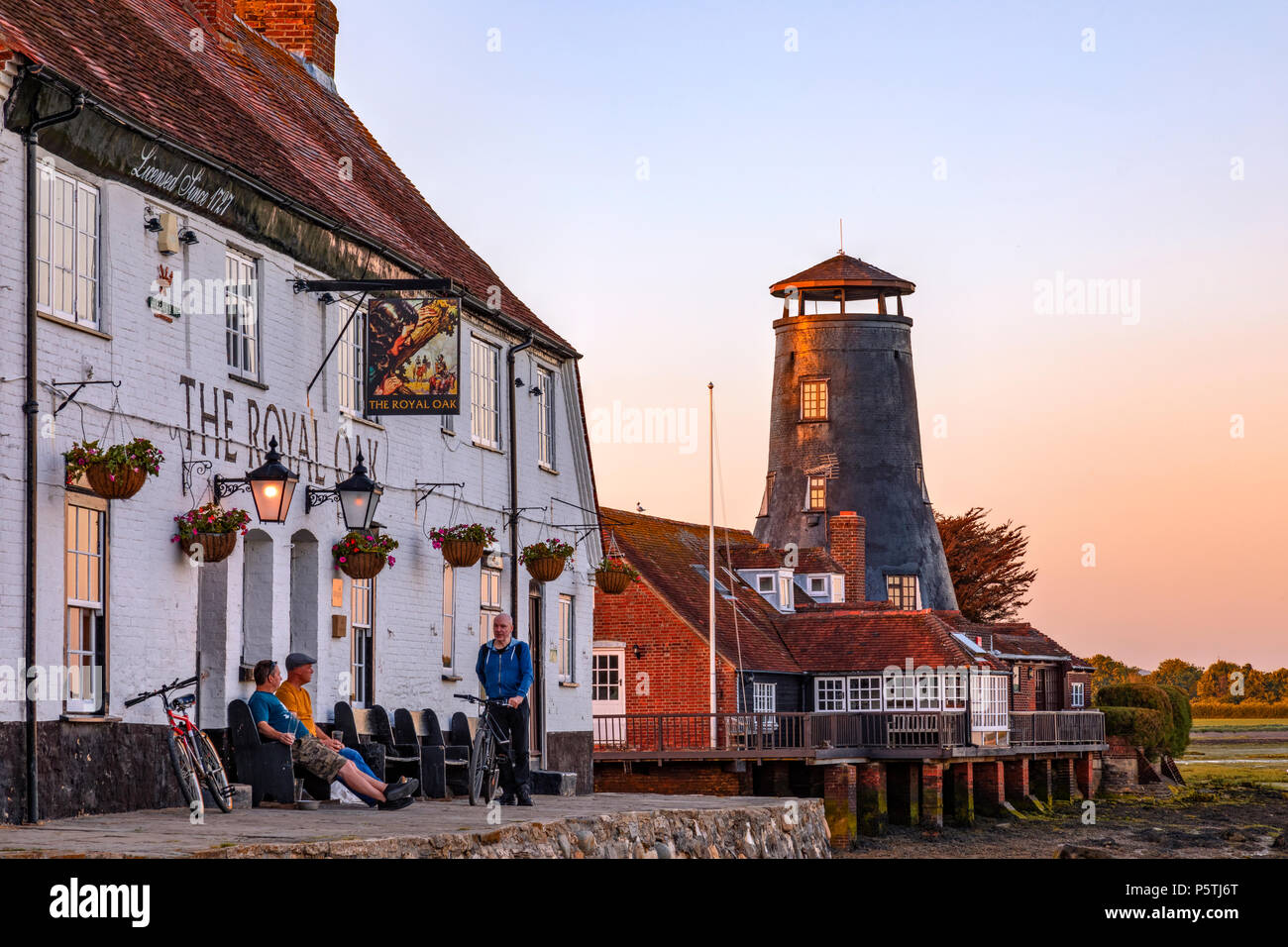 Moulin Langstone, Hampshire, England, UK Banque D'Images