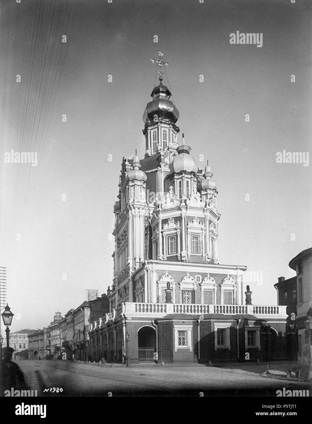 N/A.  : . 1883. Inconnu 347 Église de la Dormition de la Theotokos à Pokrovka 02 Banque D'Images