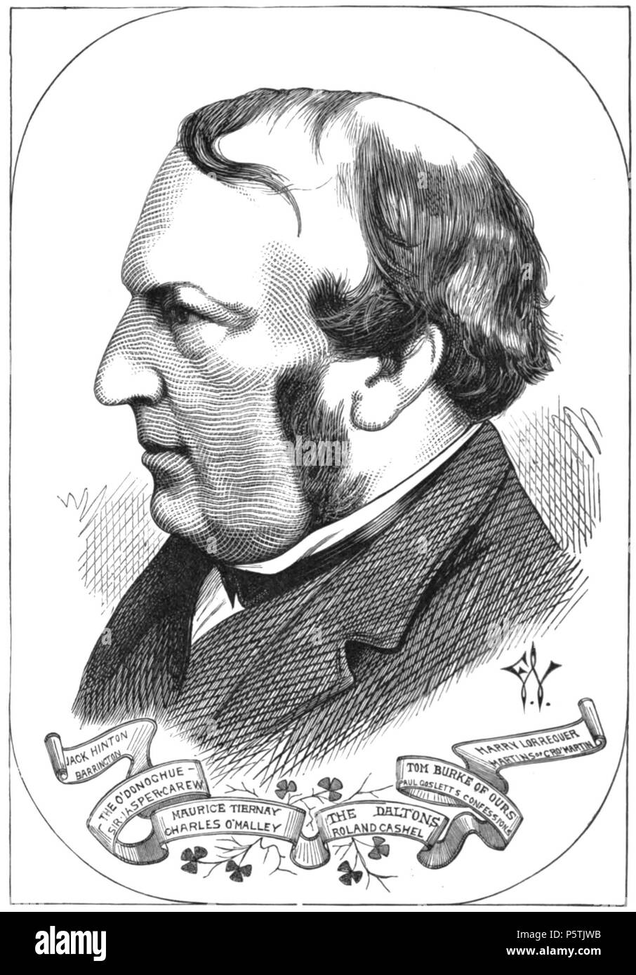 N/A. Anglais : Charles levier. Toi-même dans ton image. Tempest, act iii. sc. 2. à partir de Cartoon portraits et biographies des hommes du jour . 1872. Illustrateur : Frederick Waddy (1848-1901) La description de l'artiste, sculpteur, illustrateur et caricaturiste Date de naissance/décès 1848 30 septembre 1901 Lieu de naissance d'Islington (période de travail 1870 1901 Contrôle d'autorité : Q18511856 VIAF:60443987 ISNI:0000 0000 2344 7658 RCAC:n82228416 326 WorldCat (levier Charles Waddy, 1872) Banque D'Images