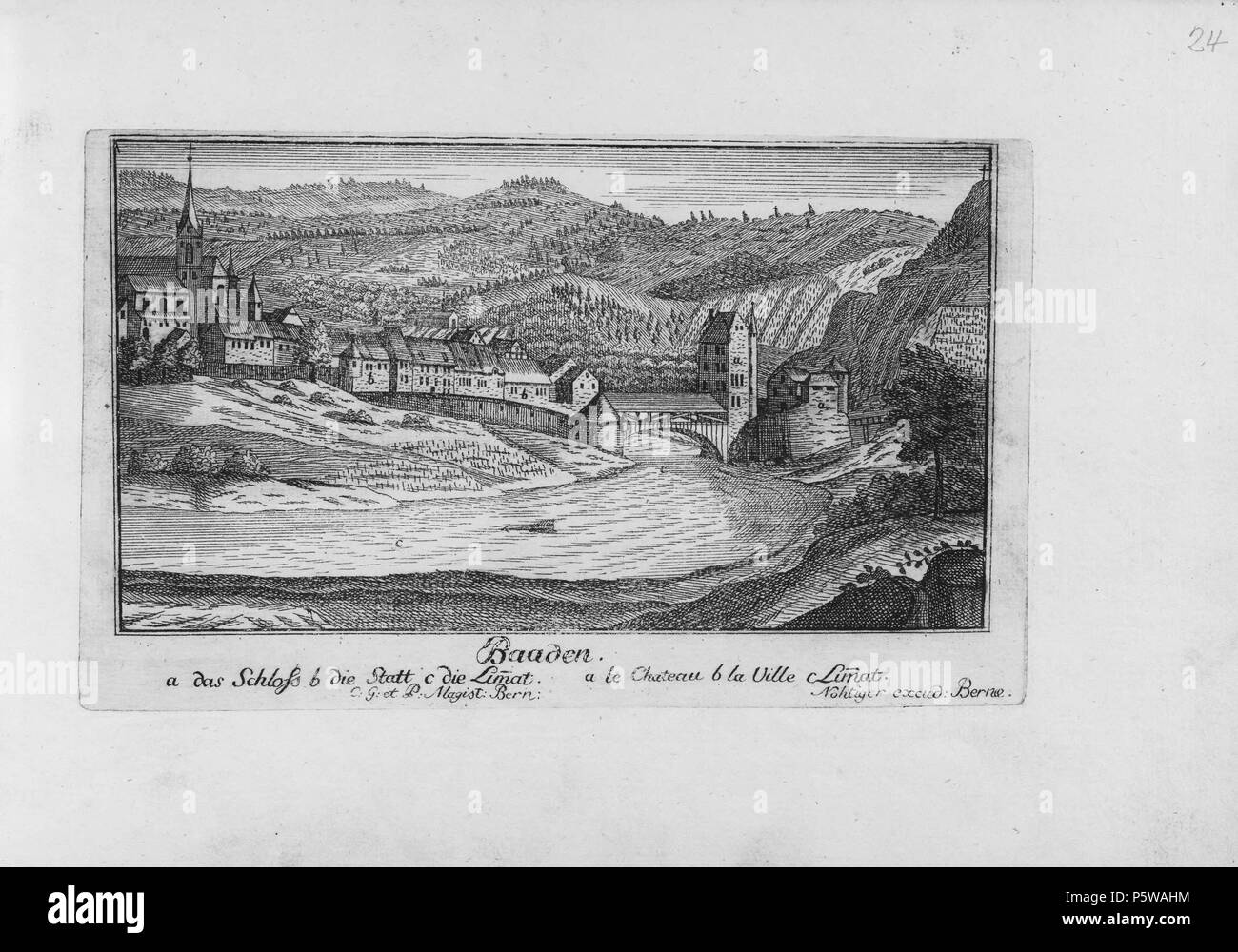 N/A. Deutsch : Buch : 'Sammlung Ansichten von aus dem ehemaligen Gebiet des Standes Bern', Baaden : un das Schloss : b die Stadt : die c limat English : Livre : 'Sammlung Ansichten von aus dem ehemaligen Gebiet des Standes', Berne : un Baaden le Chateau : b la ville : c limat . vers 1900. Inconnu 319 CH-NB-Sammlung von Ansichten aus dem ehemaligen Gebiet des Standes Bern-19482-page002 Banque D'Images