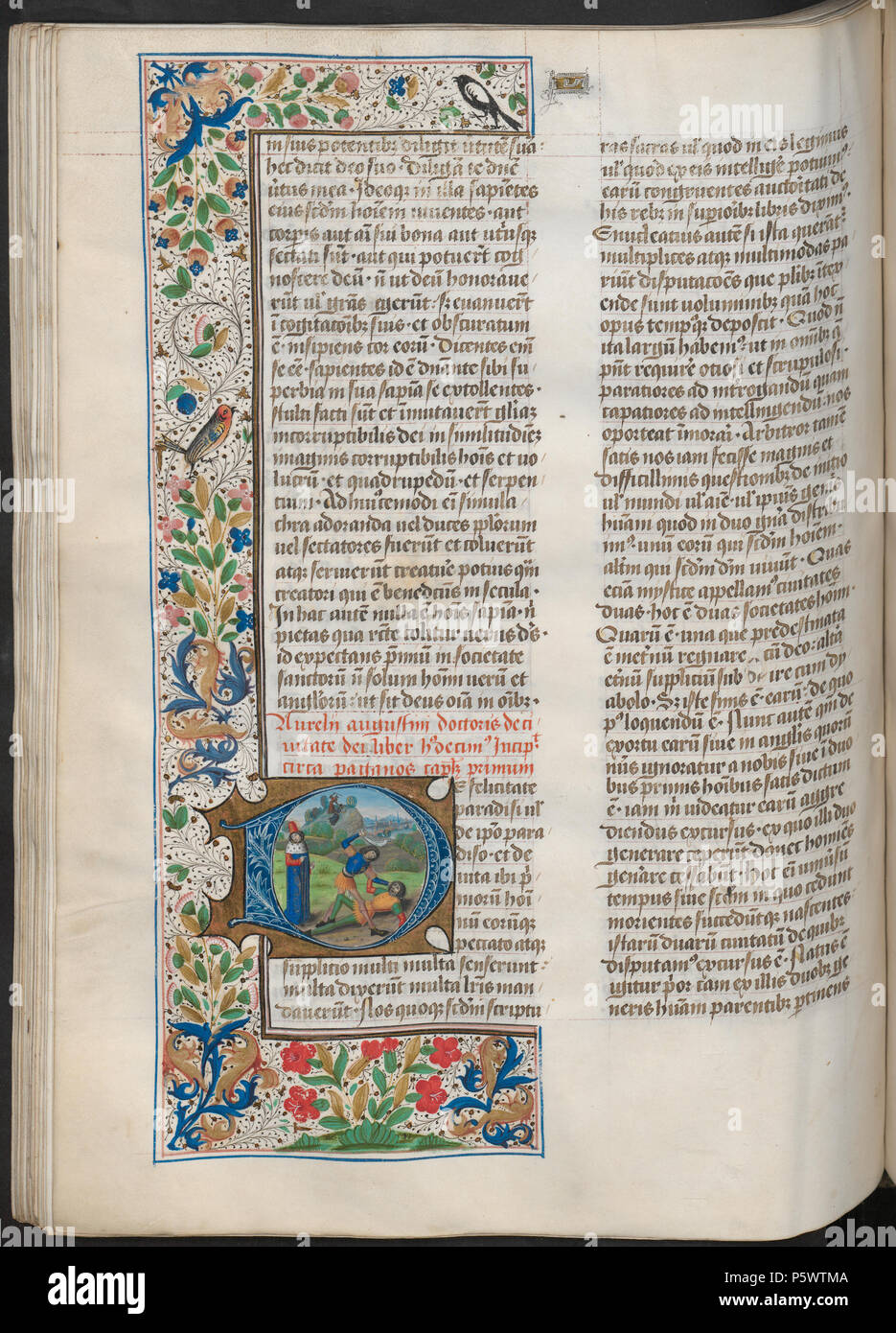 Latina : De civitate Dei libri XXII Nederlands : plus de Stad Dieux, Boek 22 . Nederlands : hs. 42, f. 190v. Augustinus en Kain en Abel. . Entre 1465 et 1474 circa circa. Augustin d'Hippone (354-430) Les noms alternatifs Augustinus ; Augustin d'Hippone, Augustin, saint Austin ; bienheureux Augustin, saint Augustin, saint Augustin, le saint évêque, théologien algérien Description, philosophe et saint Date de naissance/décès 13 Novembre 3548 août 430 Lieu de naissance/décès Thagaste Hippo Regius contrôle d'autorité : Q8018 VIAF:66806872 ISNI:0000 0001 2137 6443 ULAN:500104317 RCAC:n80126290 Banque D'Images