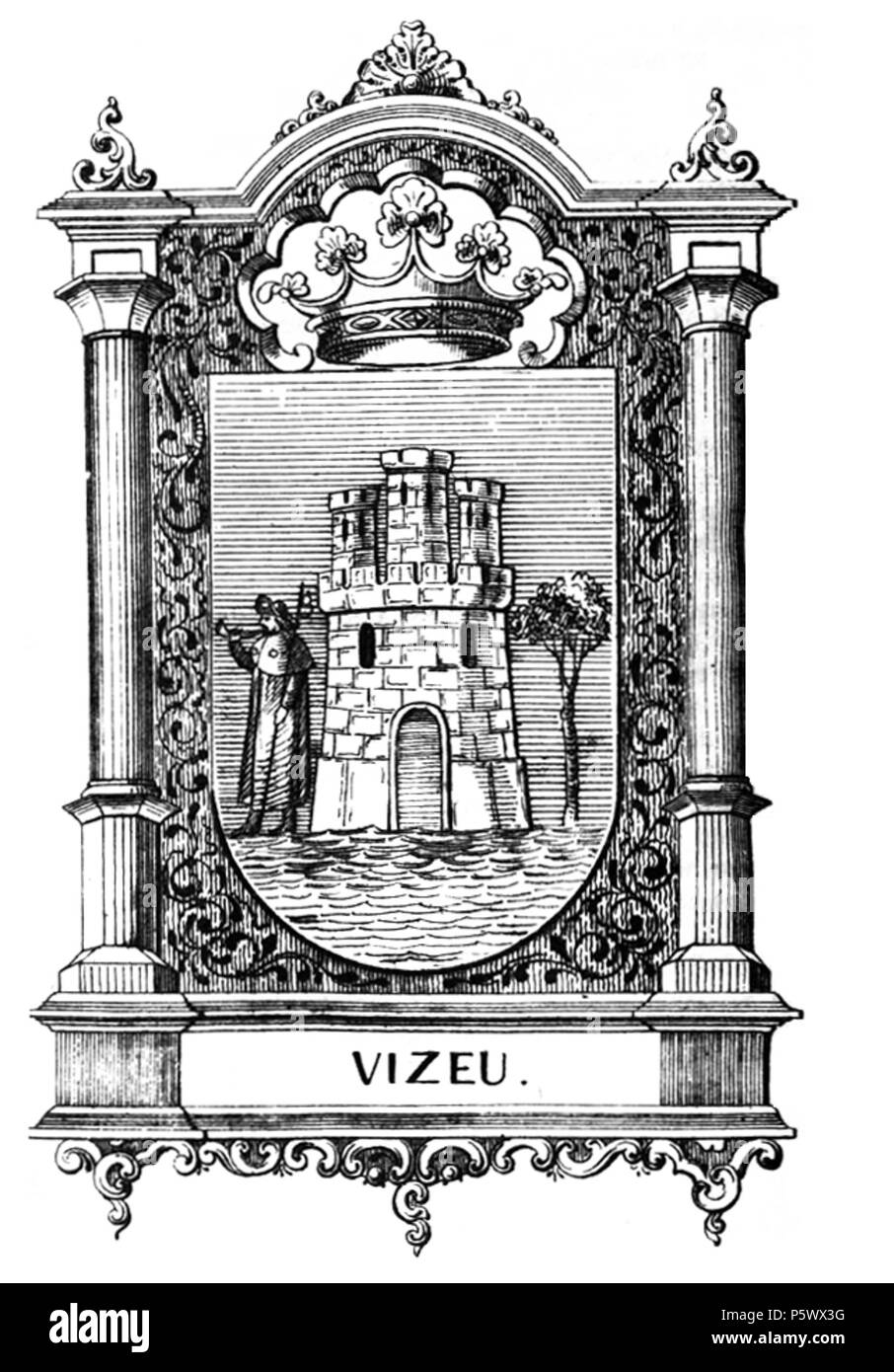 356 Coa de Vizeu Banque D'Images