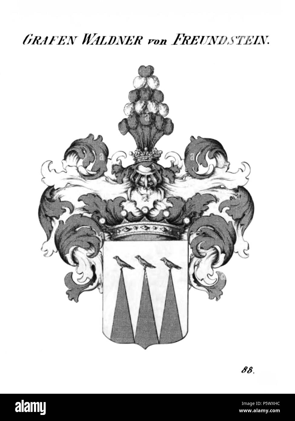 357 COA Waldner Freundstein von Tyroff HA Banque D'Images