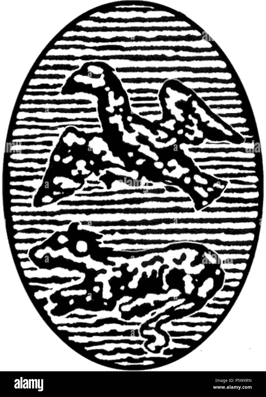 357 armoiries du gouvernorat de Belgorod (Empire russe) Banque D'Images