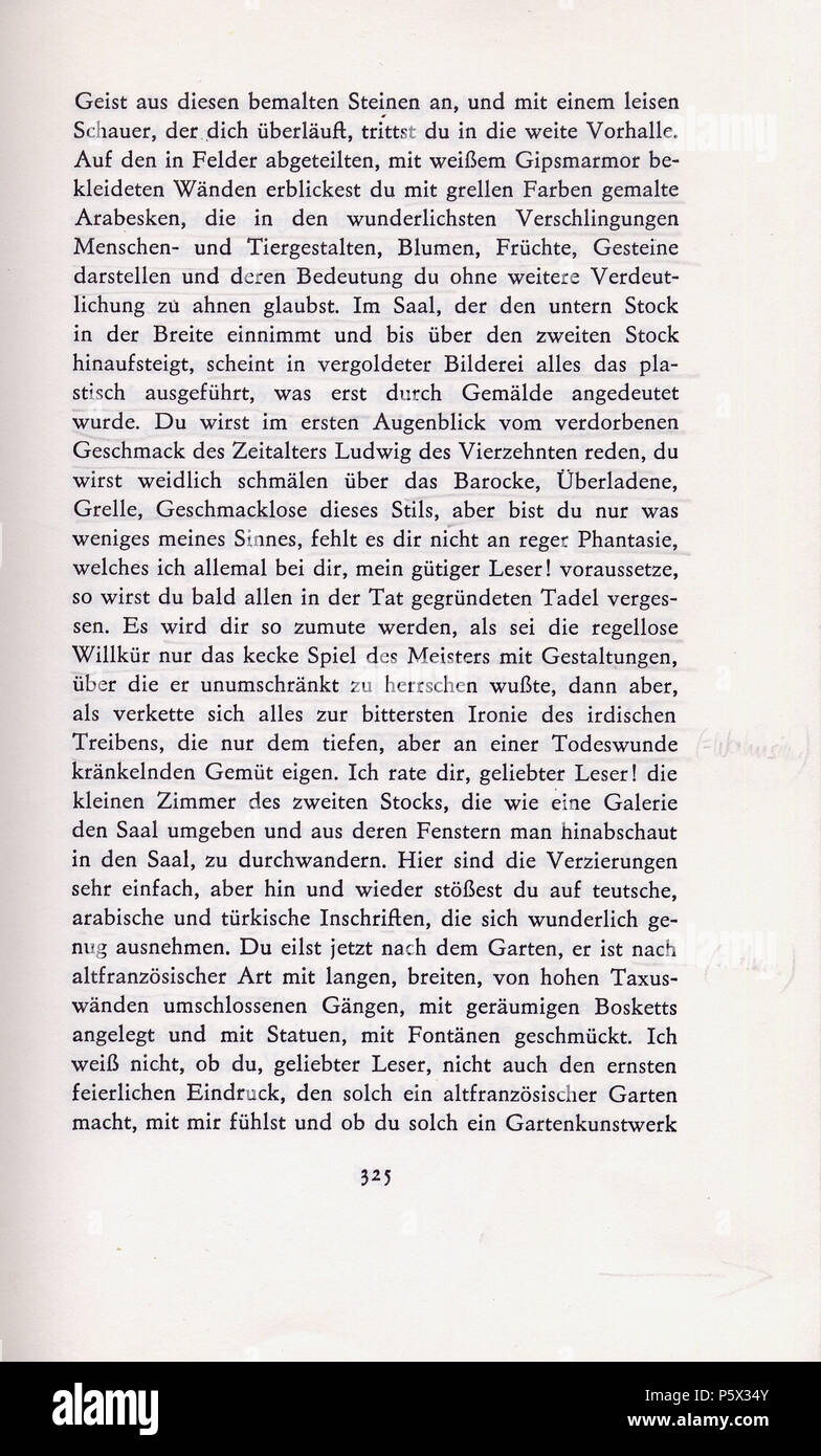 Das steinerne Herz. de : Dies ist ein Buch-Scan : fr : c'est un scan d'un roman : E.T.A. 490 Hoffmann E.T.A. Hoffmann - Das steinerne Herz 325 Banque D'Images