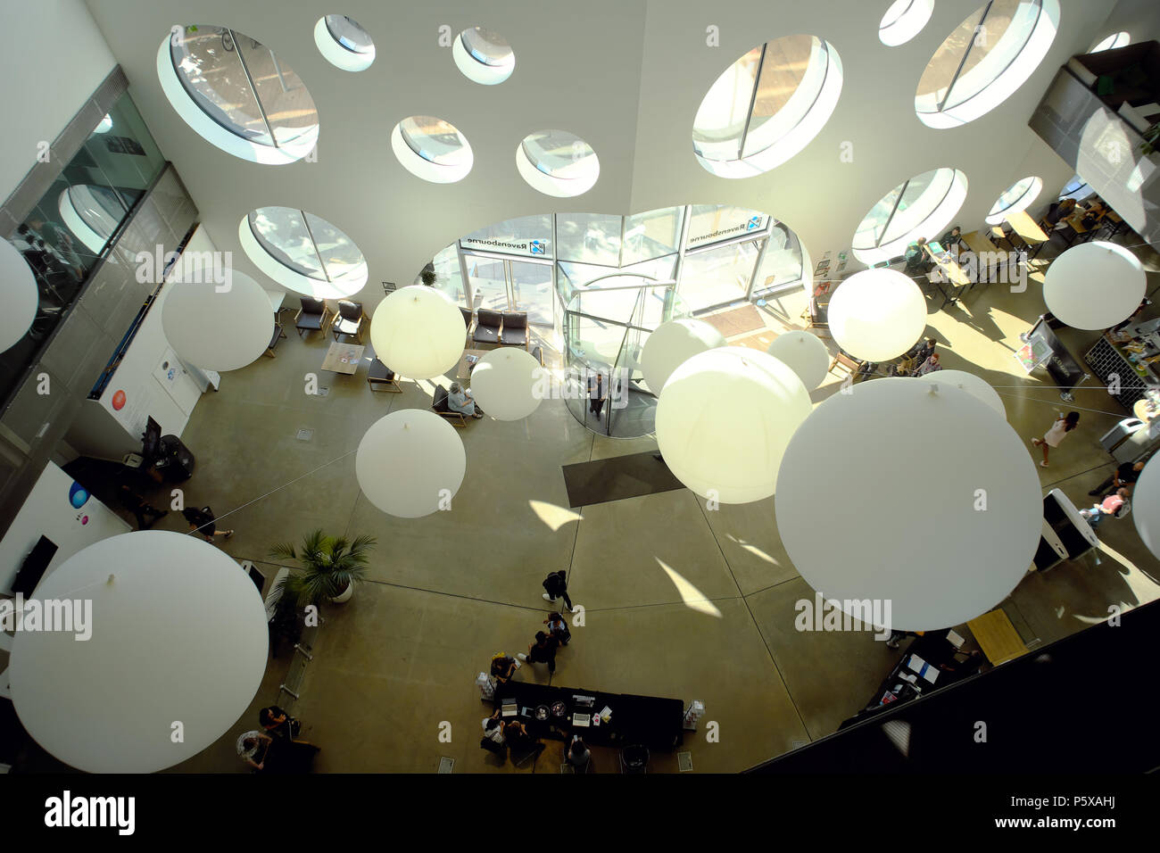 Ravensbourne University London England, UK digital media and design university Banque D'Images