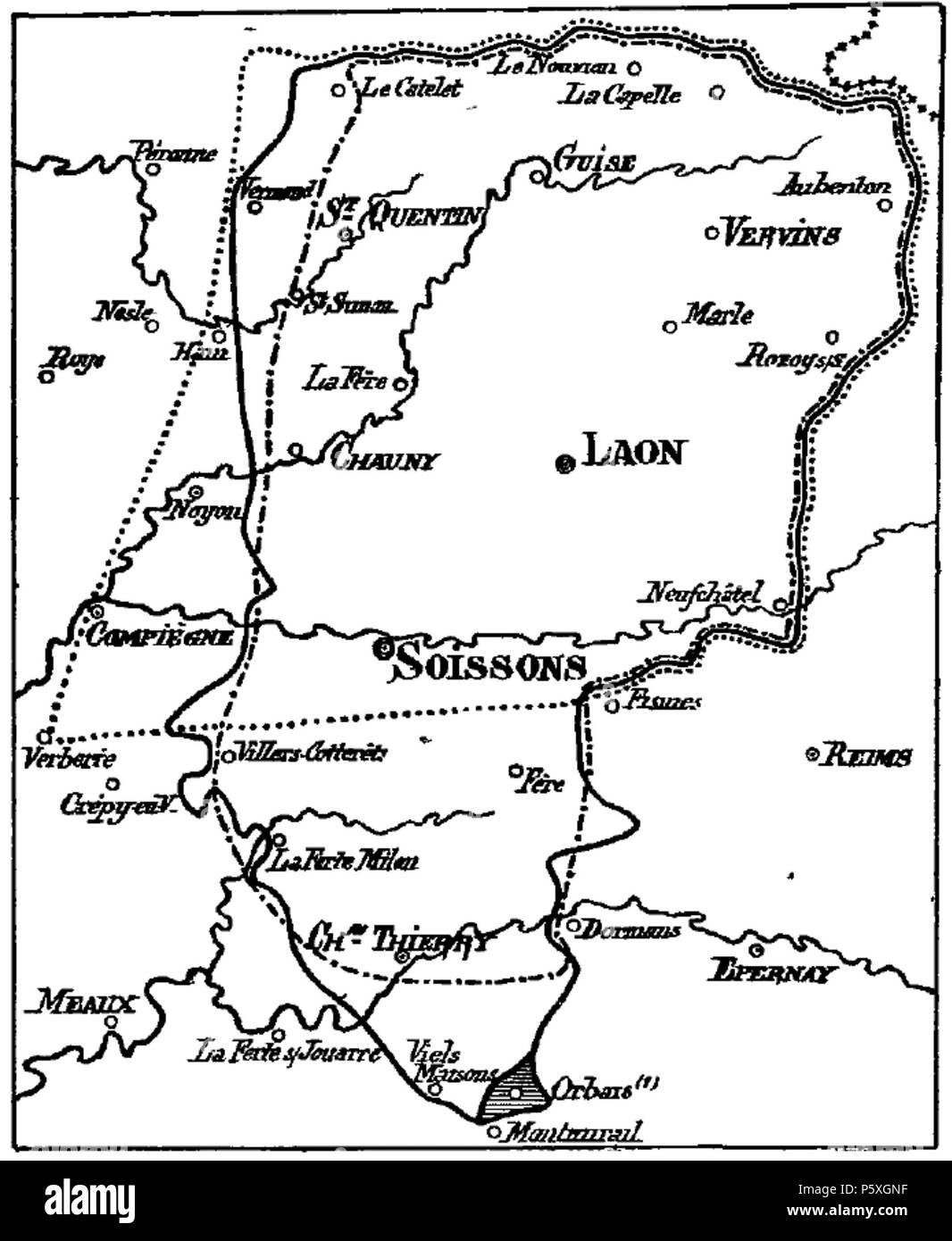 373 Comparaison du département - Comités de septembre et de Décembre 1789 Banque D'Images