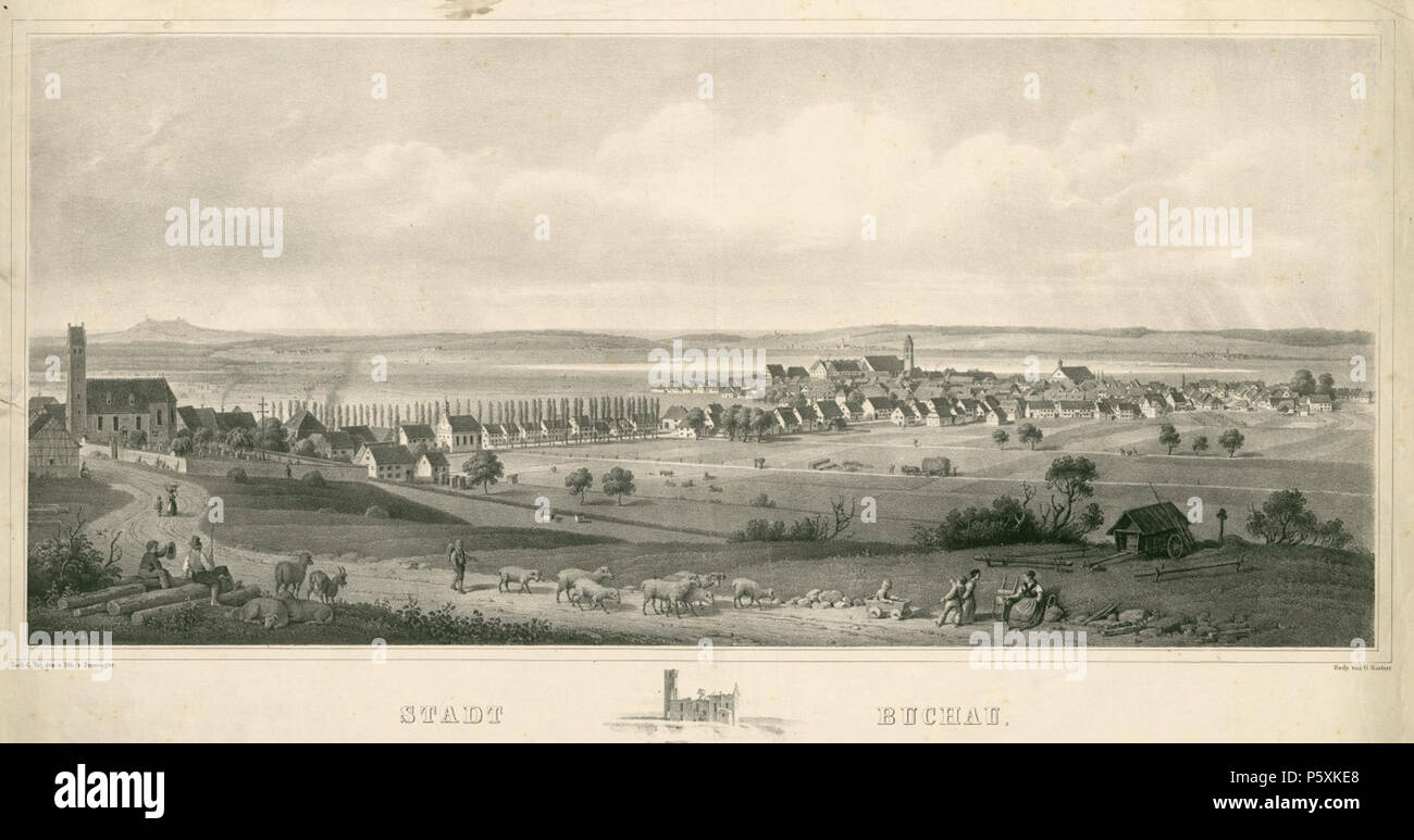 N/A. Stadt Buchau. Küstner Verlag, Stuttgart um 1850 . vers 1850. Emminger Eberhard (1808-1885) Noms alternatifs Emminger, Markus Eberhard peintre et lithographe allemand Description Date de naissance/décès 21 Octobre 1808 27 novembre 1885 Lieu de naissance/décès Biberach an der Riss Biberach an der Riss pour contrôle d'autorité : Q1278954 VIAF:17497409 ISNI:0000 0000 6660 7244 ULAN:500030779 RCAC:n86132283 GND:118684523 508 WorldCat Emminger Buchau c1850 Banque D'Images