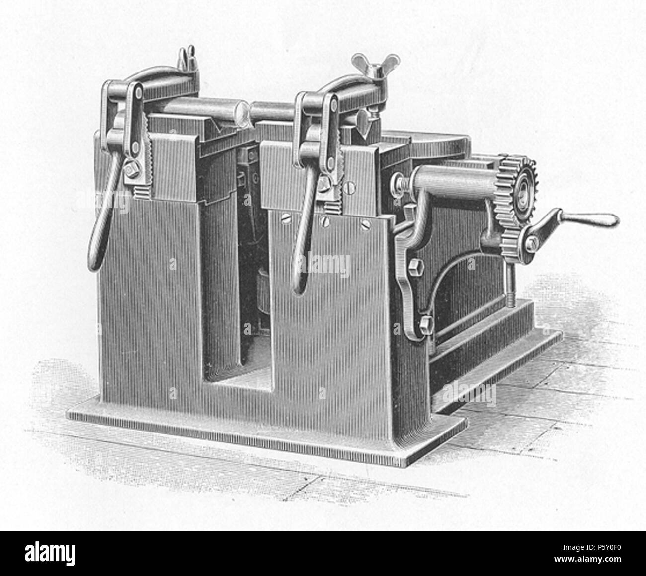 N/A.  : . 1890. 504 Inconnu Elihu Thomson Machine Banque D'Images
