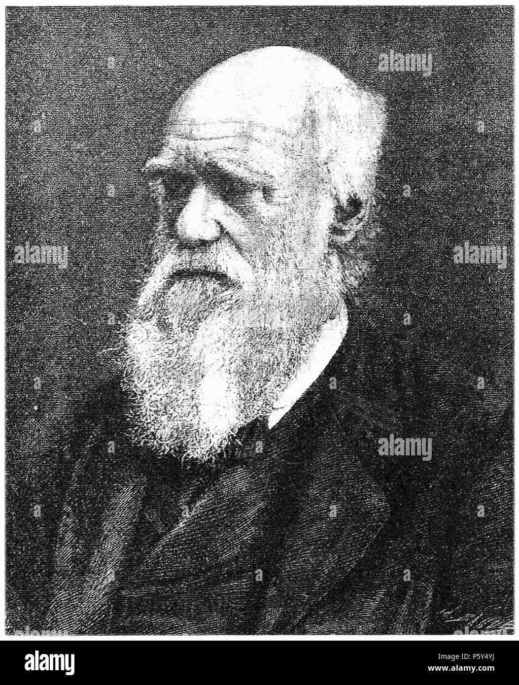 399 D128- Charles Darwin - Liv3-Ch17 Banque D'Images