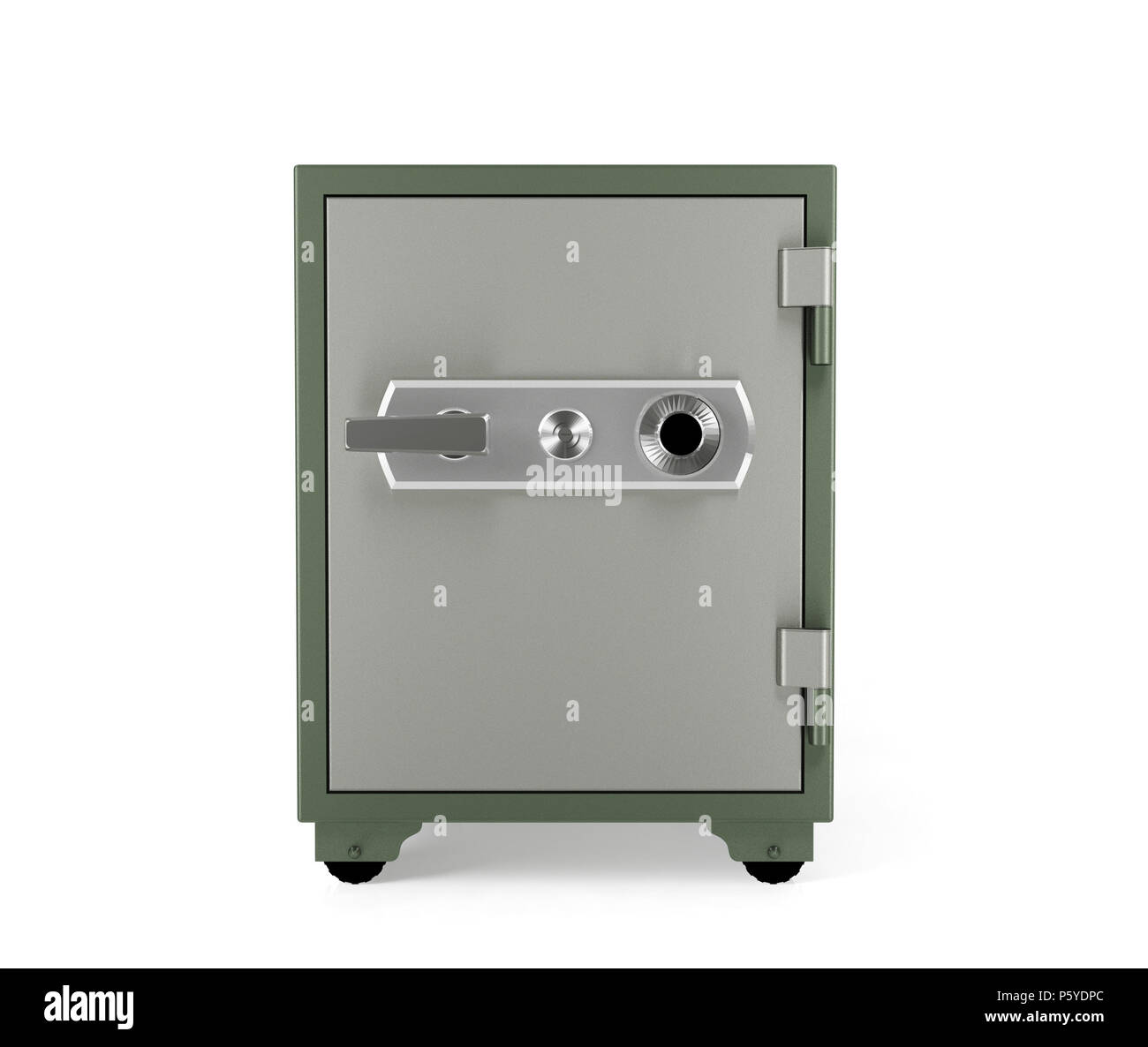 Coffre-fort, objet de sécurité, équipement de sécurité, équipement de sécurité, un coffre-fort, matériel isolé sur fond blanc Banque D'Images