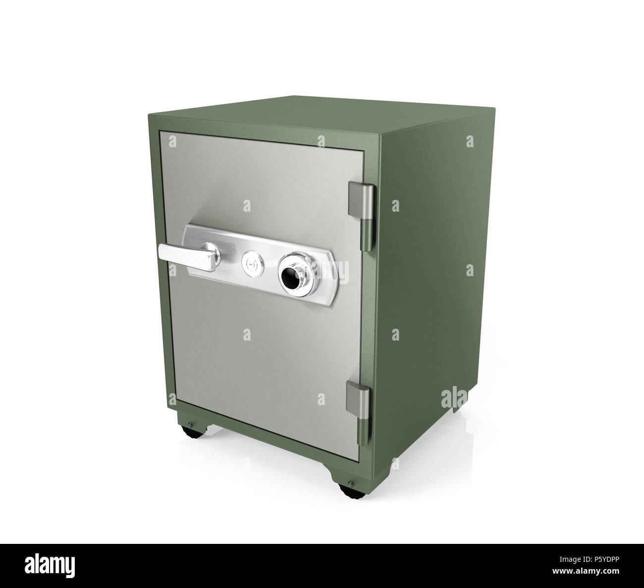 Coffre-fort, objet de sécurité, équipement de sécurité, équipement de sécurité, un coffre-fort, matériel isolé sur fond blanc Banque D'Images
