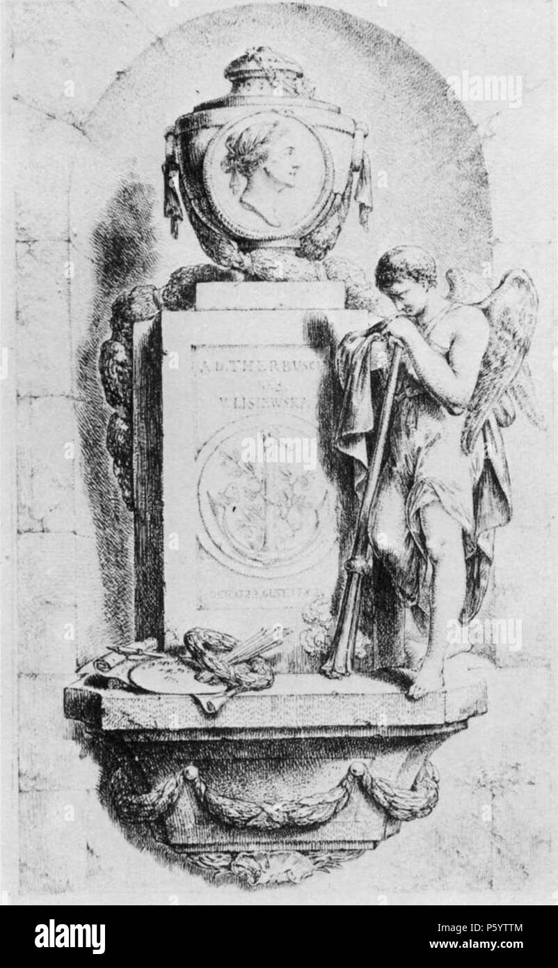 N/A. Deutsch : Monument der Malerin Anna Dorothea Therbusch. Ist im Bild : A. D. Lisiewska Therbusch geb. v., geb. 1722, gest. (1782 Bernhard Rode, 1782). 1782. Illustrations : Bernhard Rode (1725-1797) Noms alternatifs Rode, Christian ; Bernhard Rode, Christian Bernhardt Description peintre allemand Date de naissance/décès 25 Juillet 1725 24 juin 1797 Lieu de naissance/décès Berlin Berlin Berlin, lieu de travail Deutsch : Gut Neuhaus (Holstein) contrôle d'autorité : Q465314 VIAF:54417041 ISNI:0000 0001 2133 7225 ULAN:500027314 RCAC:n:WGA88666432 RODE, Bernhard fichier WorldCat : James Tite-live 49 Banque D'Images