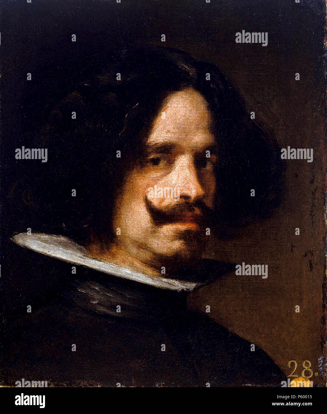 Velázquez, Diego Velazquez, Diego Rodriguez de Silva y Velázquez (1599 - 1660) peintre espagnol Banque D'Images