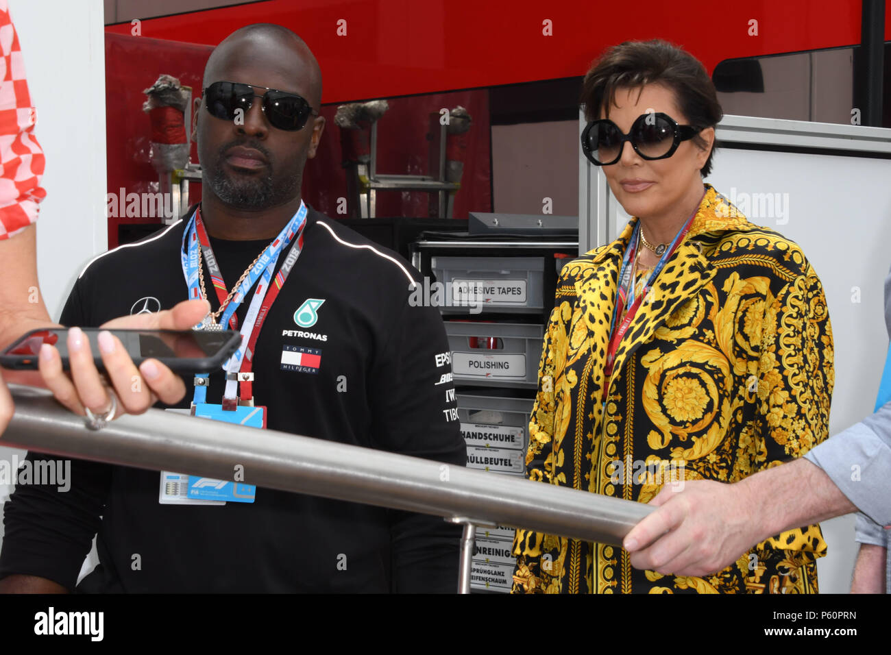 La formule un Grand Prix de Monaco à Monte Carlo avec : Kris Jenner Quand : 27 mai 2018 Credit : IPA/WENN.com **Uniquement disponible pour publication au Royaume-Uni, USA, Allemagne, Autriche, Suisse** Banque D'Images
