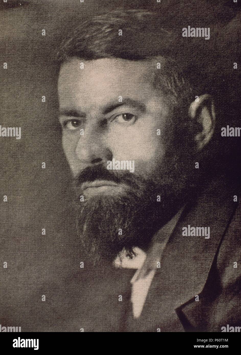 MAX WEBER (1864-1920). Banque D'Images