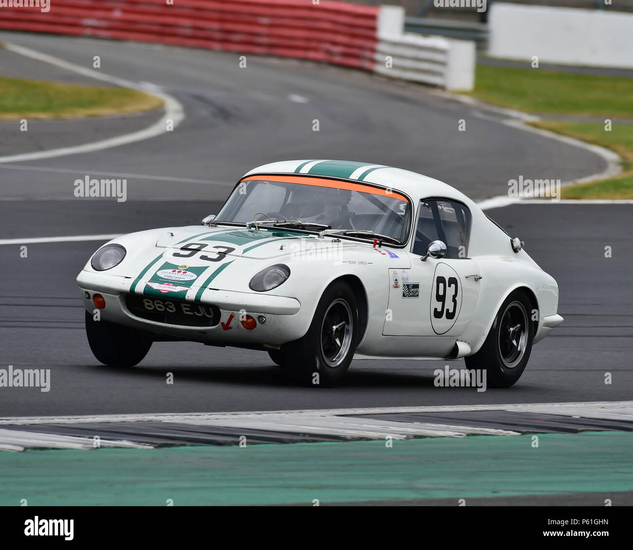 Andrew Garside, Andy Newall, Lotus Elan 26R, GT et des voitures de sport Cup, HSCC, Silverstone International Trophy course historique réunion, juin 2018, voitures, Cla Banque D'Images