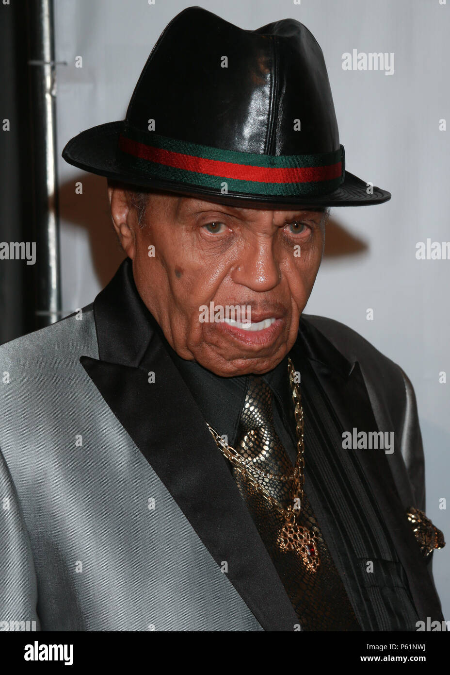 Joe Jackson occupe les Frères Foundation Gala Robert De Niro et Carlos Slim à la Waldorf =Astoria le 7 octobre 2014 à New York. Banque D'Images
