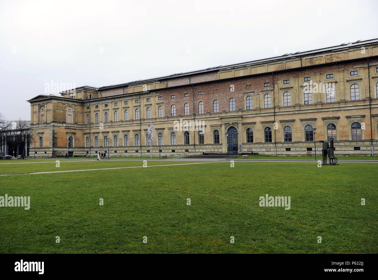 L'Allemagne. Munich. L'Alte Pinakothek. De l'extérieur. Bâtiment. Banque D'Images