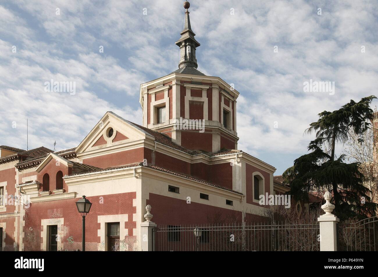 Musée MUNICIPAL DE MADRID, MUSÉE DE L'histoire réelle. EDIFICIO DEL REAL HOSPICIO DE SAN FERNANDO (CALLE FUENCARRAL 76). ARQUITECTO : PEDRO DE RIBERA. ESTILO BARROCO. Banque D'Images