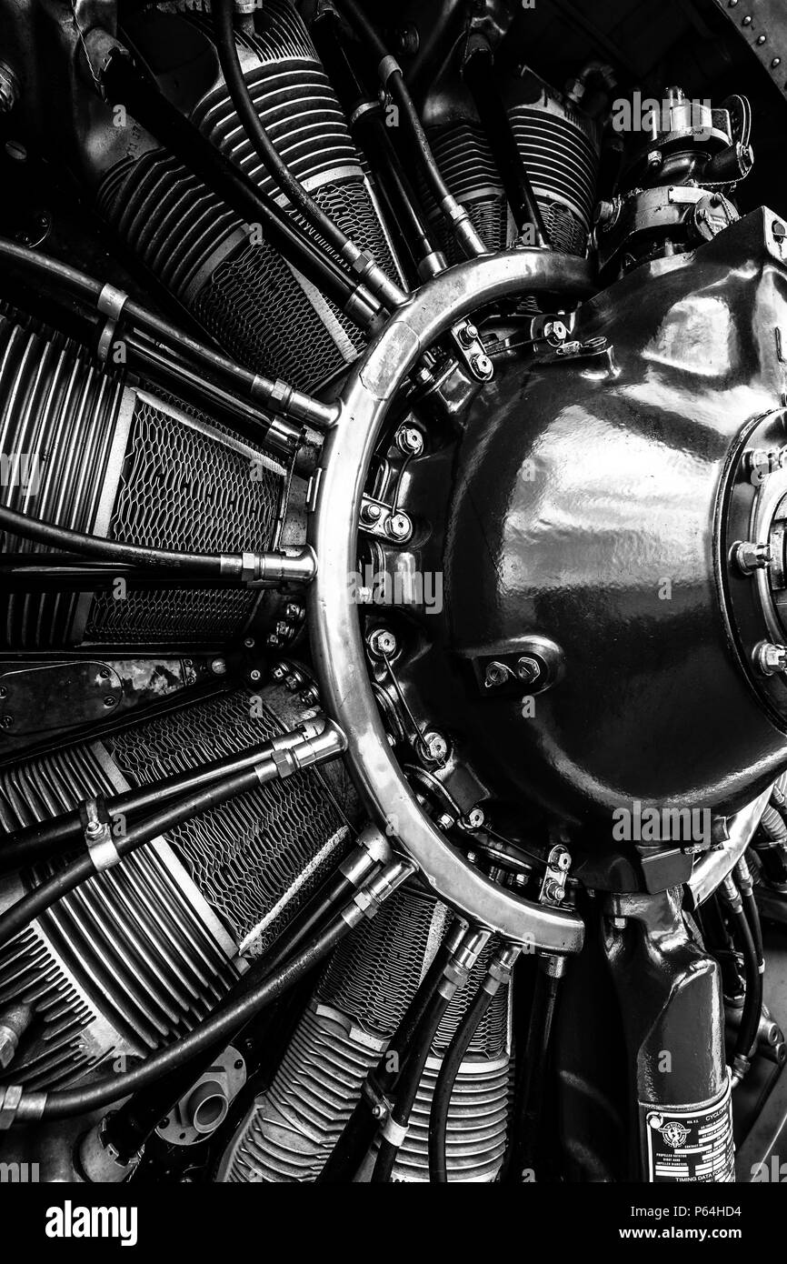 Wright radial engine Banque de photographies et d’images à haute ...