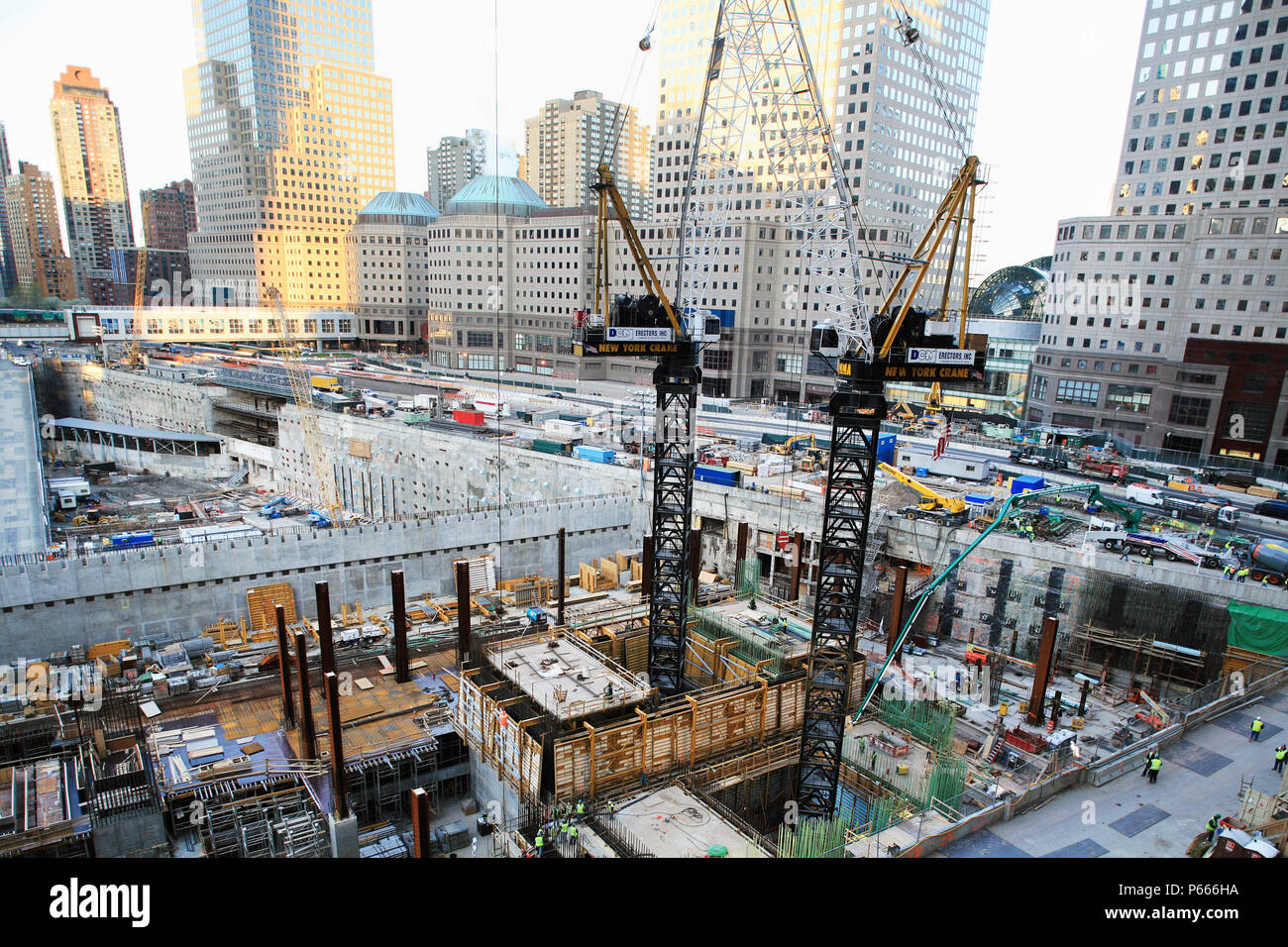 Un site Tour, World Trade Center, Manhattan, New York City, USA Photo Stock - Alamy