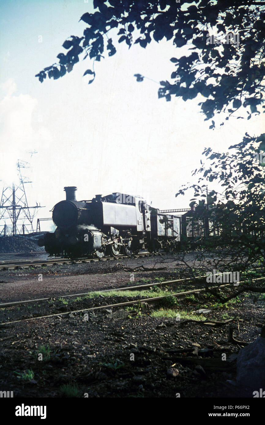 Great Western Railway (Hawkeswoth 0-6-0T 1500, bénéficié d'un bail de plus de vie active à Keresley Colliery, Coventry. Banque D'Images