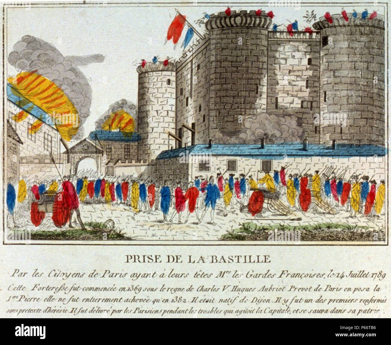 Prise de la Bastille par les citoyens de Paris ; C
