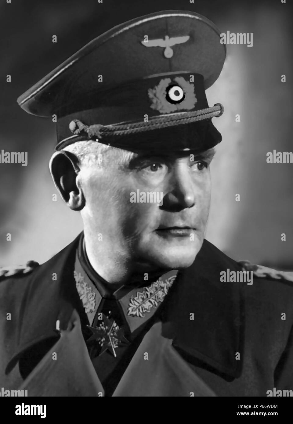 Werner Eduard Fritz von Blomberg ministre allemand de la guerre Banque D'Images