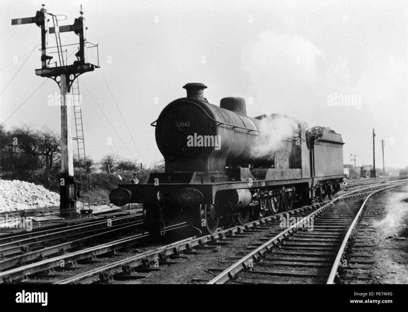 LNER 04 2-8-0 classe construite pour Robinson grand centre de design pour la division d'exploitation de chemin de fer en 1917 pour le service pendant la Seconde Guerre mondiale 1. Banque D'Images